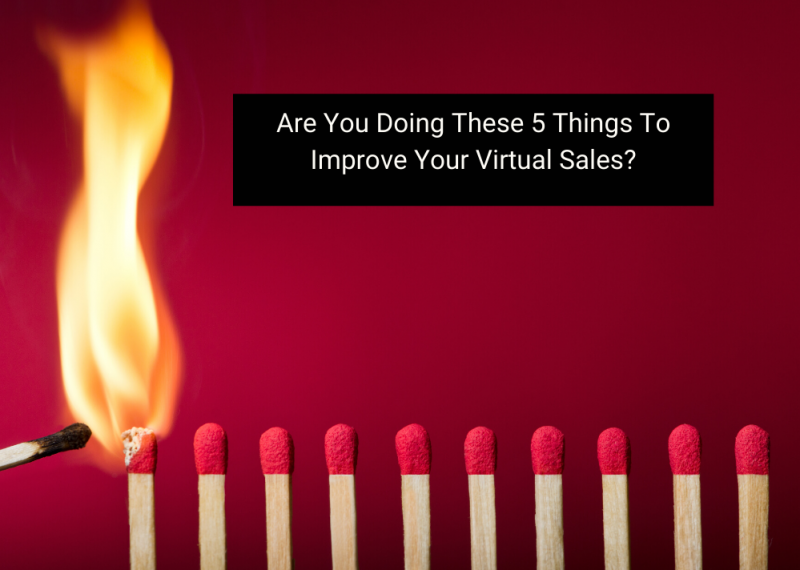 Improve Virtual Sales Matches